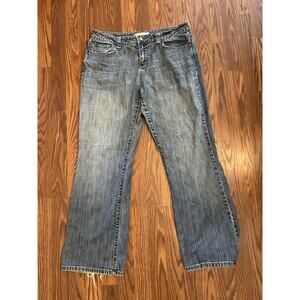 Maurices Taylor Bootcut Jeans Womens Size 11/12 Short Distressed